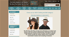 Desktop Screenshot of oldtownhats.com